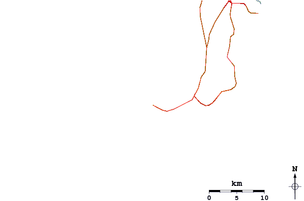 Routes et rivières à proximité The Peak