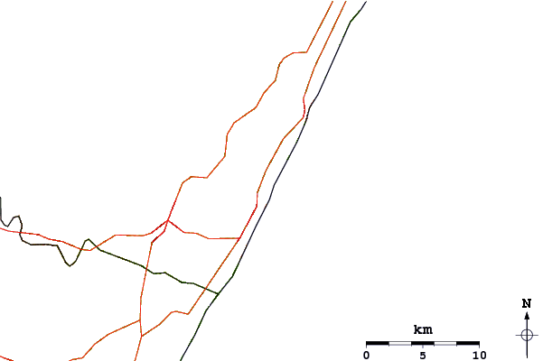 Routes et rivières à proximité The Spot