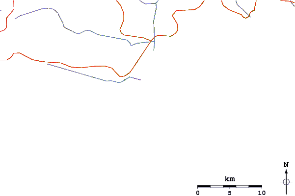 Routes et rivières à proximité The Wreck