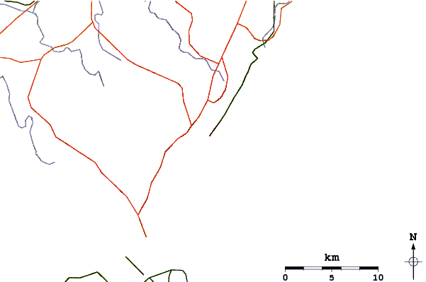 Routes et rivières à proximité Thirroul