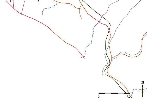 Routes et rivières à proximité Three Arch Bay
