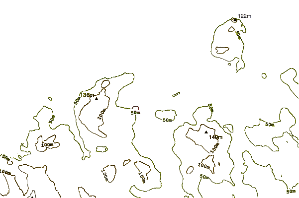 Littoral autour Thurso Reef