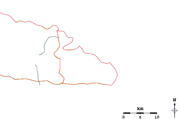 Routes et rivières à proximité Tiavea Bay