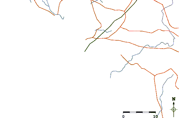 Routes et rivières à proximité Tico's Point