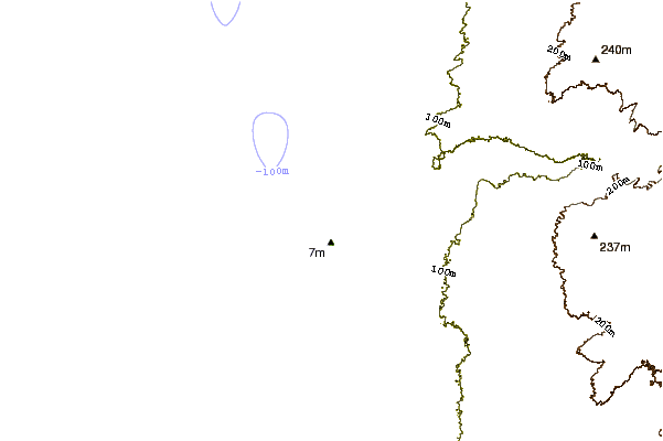 Littoral autour Tiger Reef