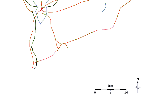 Routes et rivières à proximité Tiki