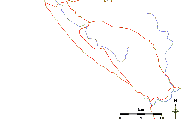 Routes et rivières à proximité Timber Cove