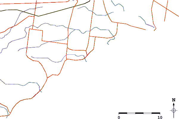 Routes et rivières à proximité Toquay Reef