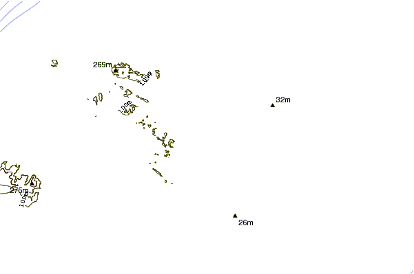 Littoral autour Treasure Island