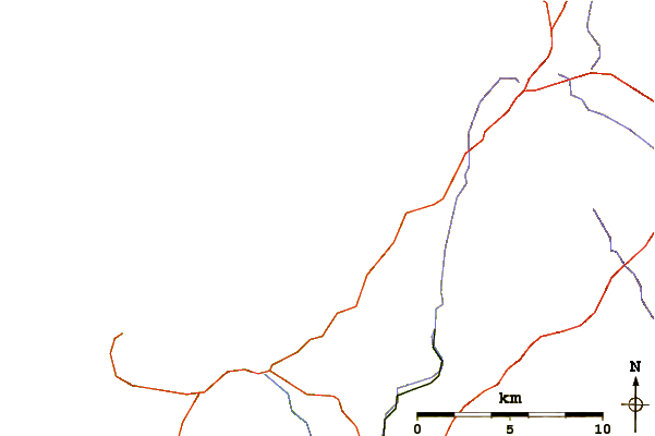 Routes et rivières à proximité Tregardock