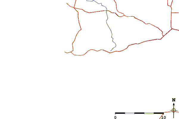 Routes et rivières à proximité Trez Hir