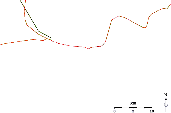 Routes et rivières à proximité Triple S Pier