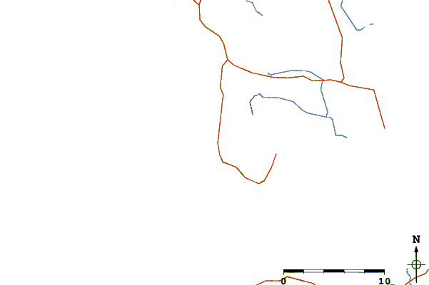 Routes et rivières à proximité Flinders Island - Trousers Point
