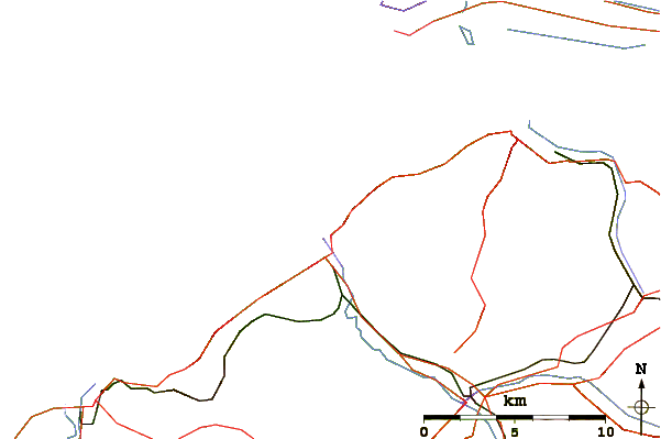 Routes et rivières à proximité Trouville