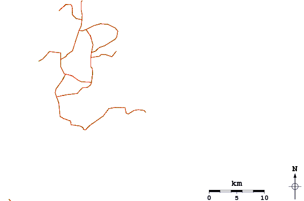 Routes et rivières à proximité Tuason Point