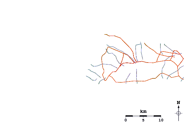 Routes et rivières à proximité Tunnels