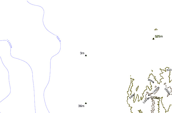 Littoral autour Turtle Head