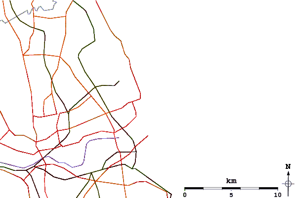 Routes et rivières à proximité Tynemouth Longsands
