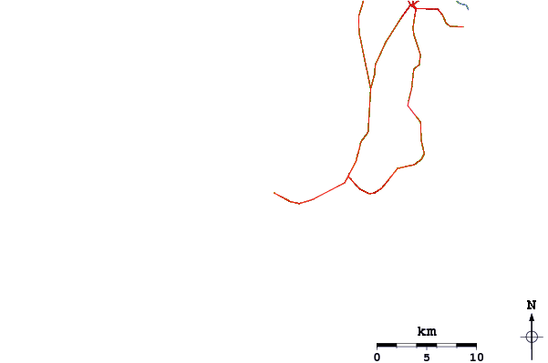 Routes et rivières à proximité Uluwatu