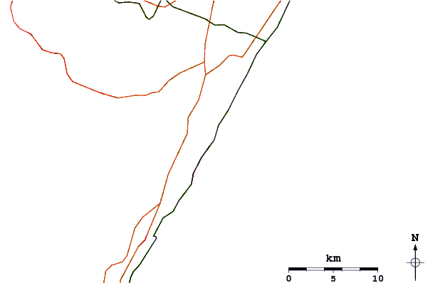 Routes et rivières à proximité Umzumbe