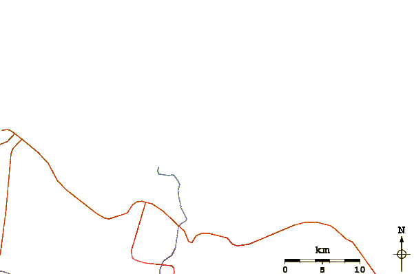 Routes et rivières à proximité Urca da Conceicao