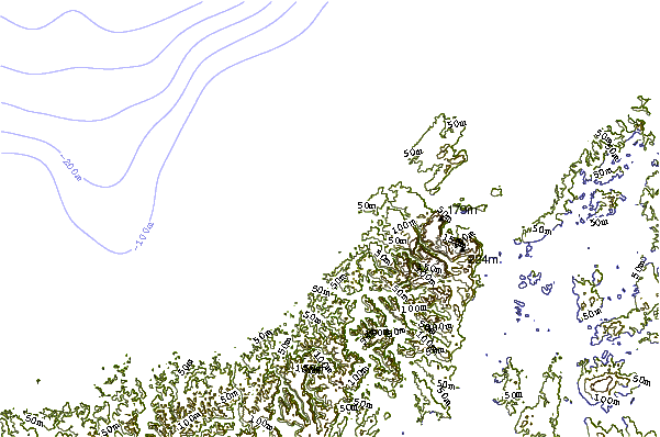 Littoral autour V-Land