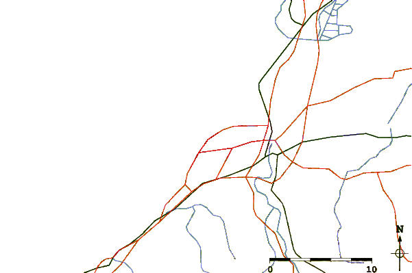 Routes et rivières à proximité Anglet - VVF