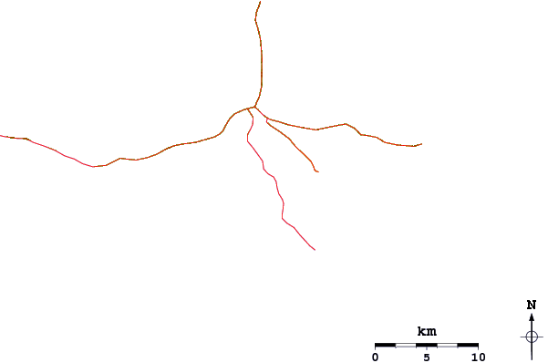 Routes et rivières à proximité Vairao
