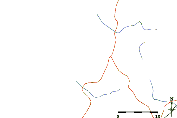 Routes et rivières à proximité Vale Figueira