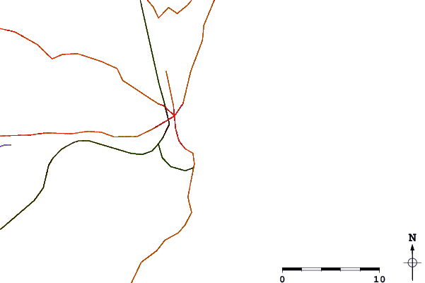 Routes et rivières à proximité Playa Varesse