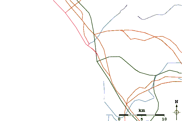 Routes et rivières à proximité Viareggio Tito del Molo