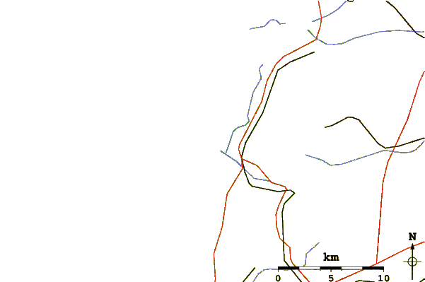 Routes et rivières à proximité Vieux Boucau