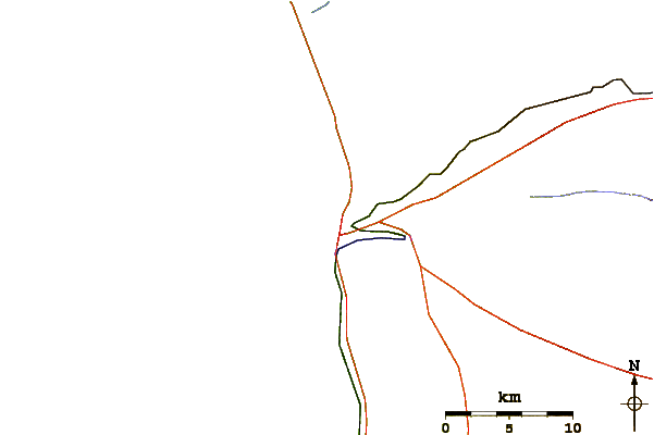 Routes et rivières à proximité Vineta Point