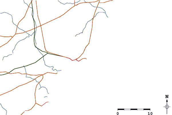 Routes et rivières à proximité Vizag (Visakapatanam) - East Point