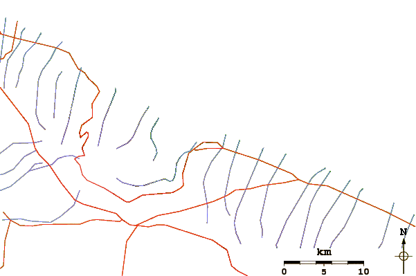Routes et rivières à proximité Waipio Bay