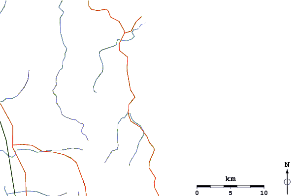Routes et rivières à proximité Whangamata Beach