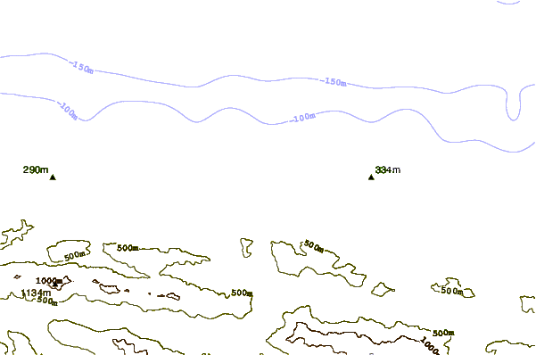 Littoral autour Whiskey Creek