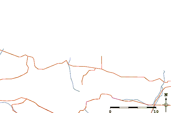 Routes et rivières à proximité Whiskey Creek