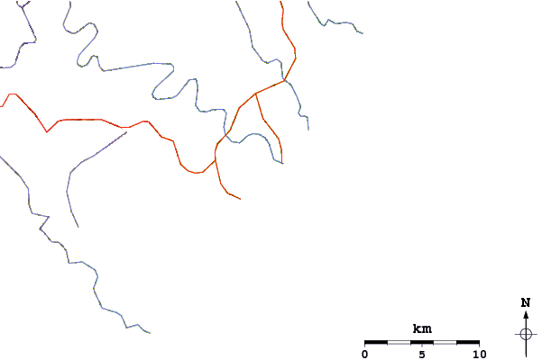 Routes et rivières à proximité White Clay