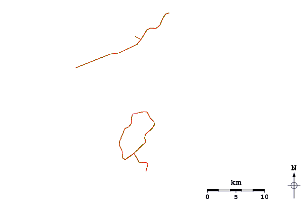Routes et rivières à proximité Wilderness