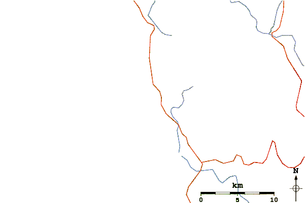 Routes et rivières à proximité Wilson Creek