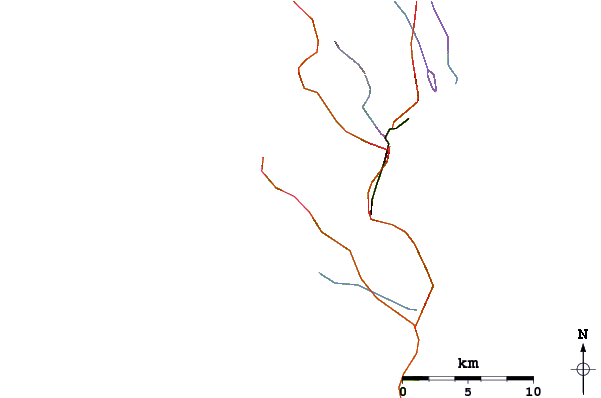 Routes et rivières à proximité Witsands