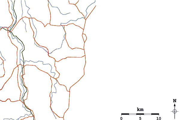 Routes et rivières à proximité Woolgoolga Back Beach