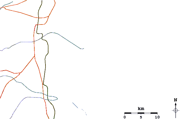 Routes et rivières à proximité Xoxoline