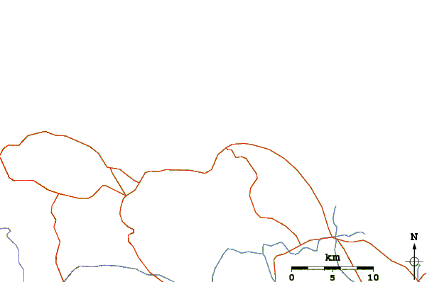 Routes et rivières à proximité Yellow Rock Reef