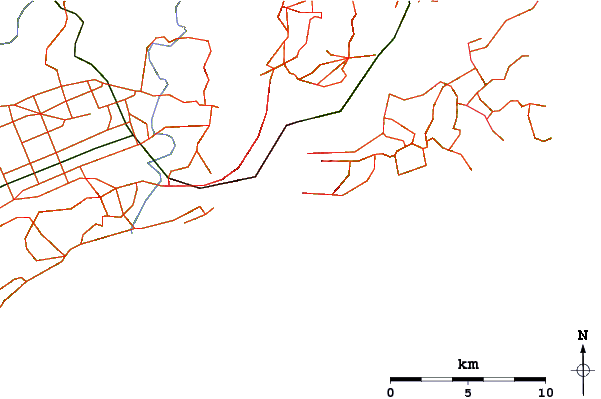 Routes et rivières à proximité Dunedin - St Kilda Beach