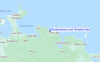 Motukahakaha and Paradise Bay location map