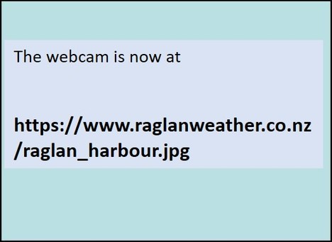 Webcam pour Raglan-Manu Bay